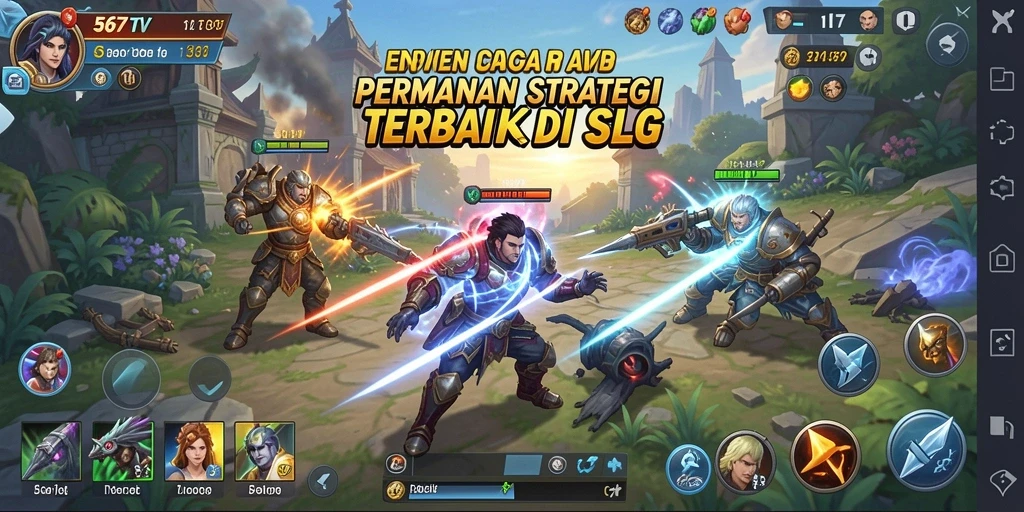 Gameplay seru dan mendebarkan dalam 567TV