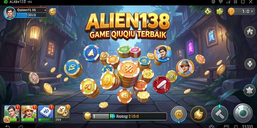 Tangkapan layar gameplay QiuQiu yang menarik dan seru di ALIEN138.