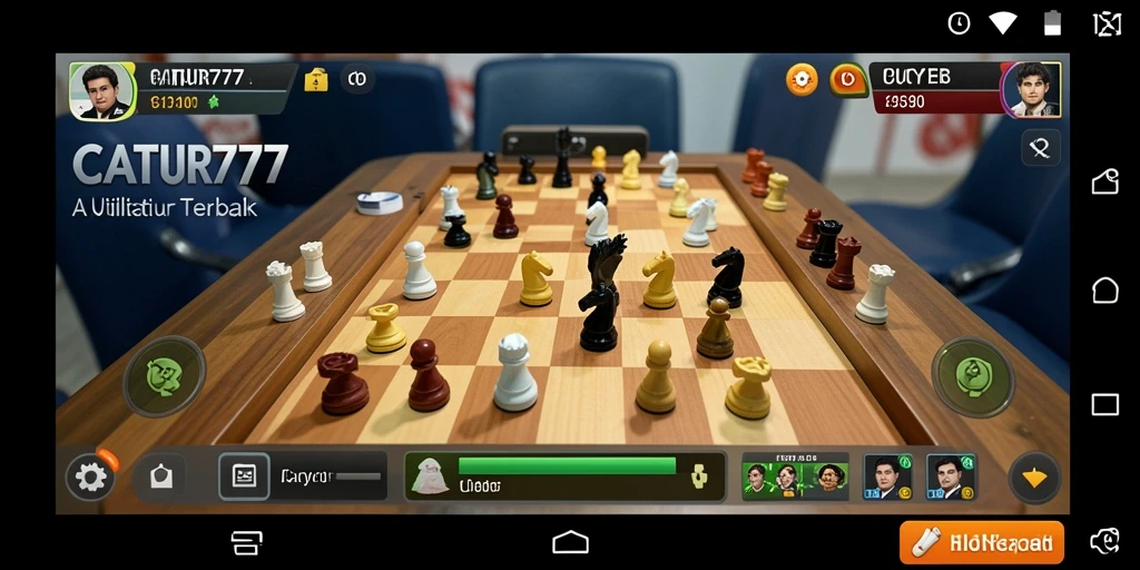 Tampilan gameplay <strong>CATUR777</strong> yang menarik dan interaktif.