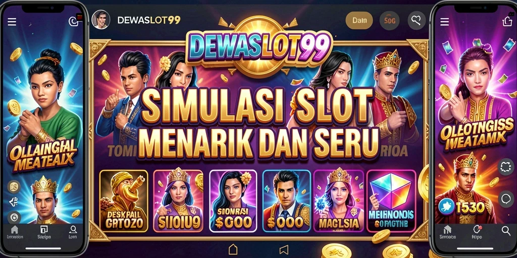 Tampilan gameplay mengasyikkan dari DEWASLOT99 yang penuh warna.