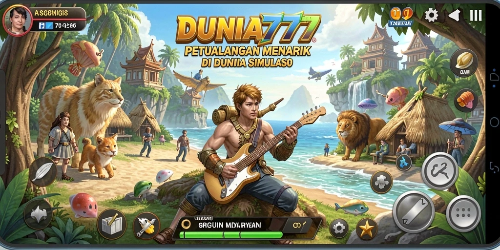 Tangkapan layar dari gameplay DUNIA777 yang memukau dan seru.