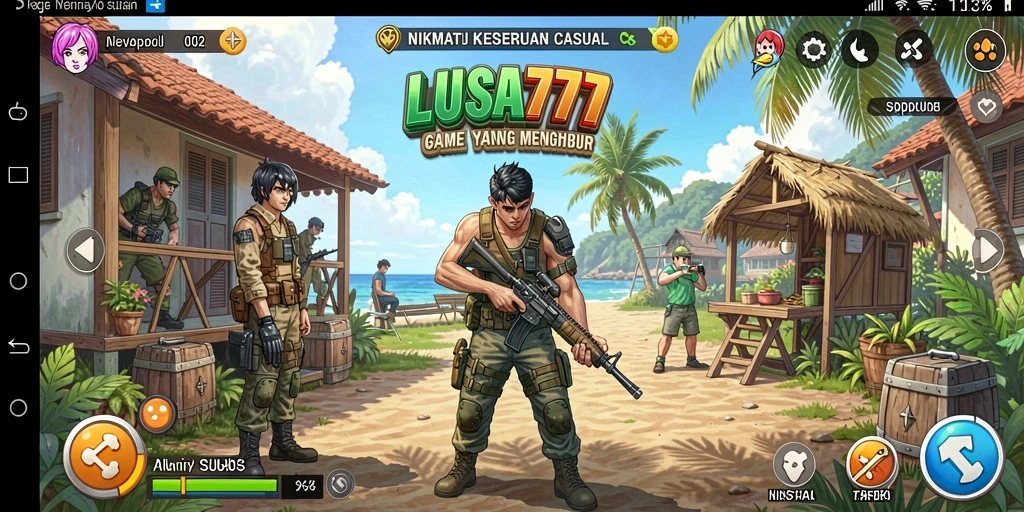 Tangkapan layar gameplay LUSA777 dengan momen seru dan tantangan menarik.
