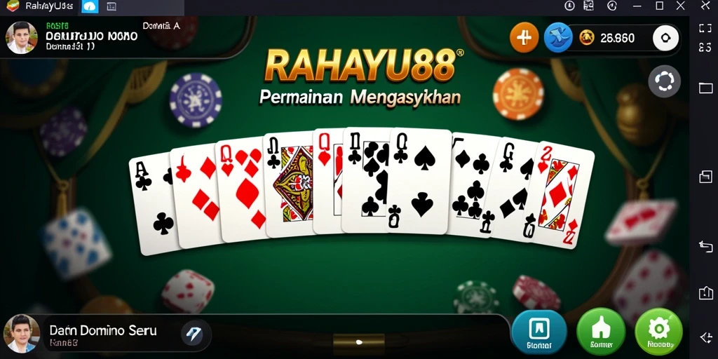 Tampilan gameplay menarik di RAHAYU88 dengan pemain aktif.