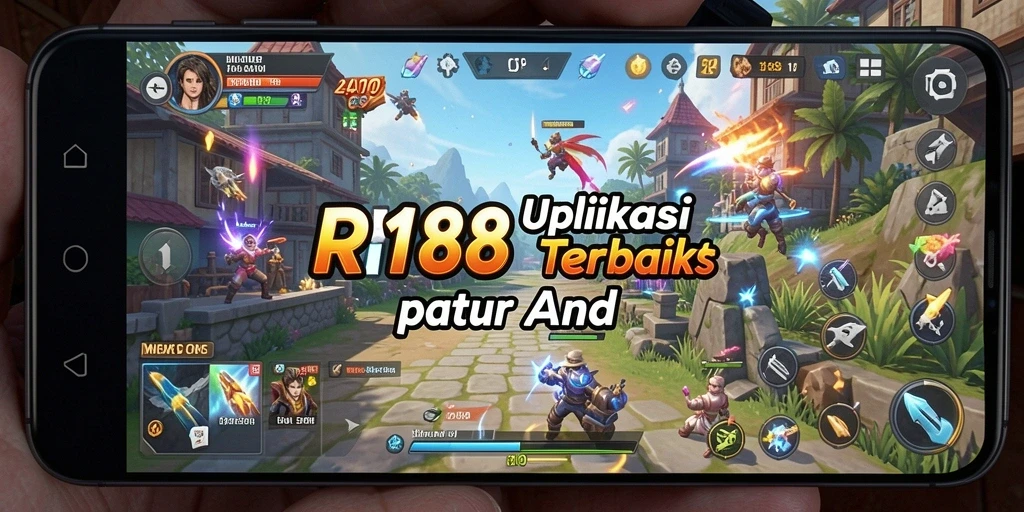 Tampilan aplikasi RI188 yang sederhana dan fungsional.