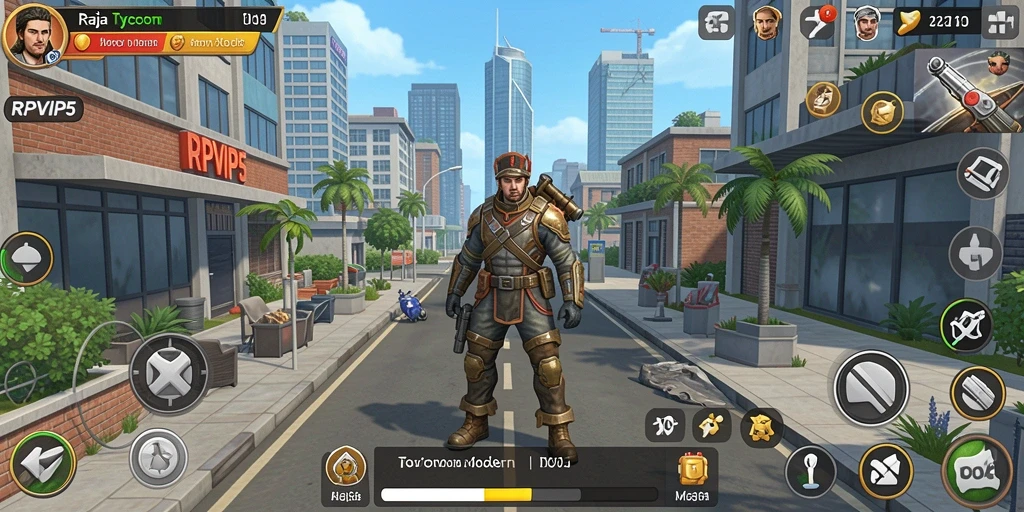 Tangkap momen seru dalam gameplay Tycoon RPVIP5.