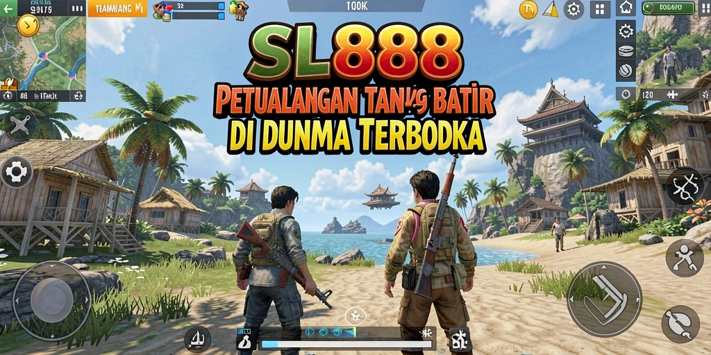 Gameplay mendebarkan di dunia terbuka SL888.