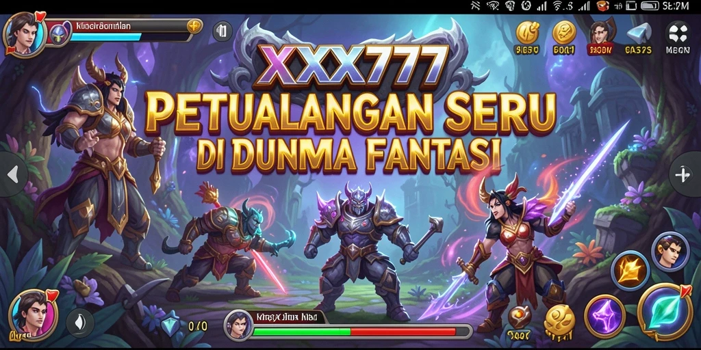 Tampilan gameplay <strong>XXX777</strong> yang menakjubkan dan penuh aksi.