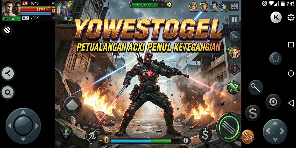 Tampilan gameplay YOWESTOGEL yang mendebarkan dan penuh aksi.