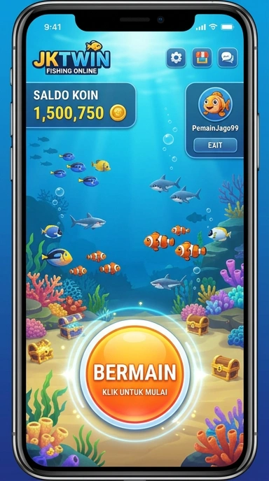 Screenshot aplikasi jktwin yang menunjukkan kategori aplikasi yang beragam.